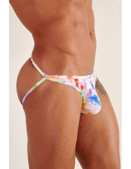 WOH - Sexy Fun Pride Micro Jock - Tie Dye