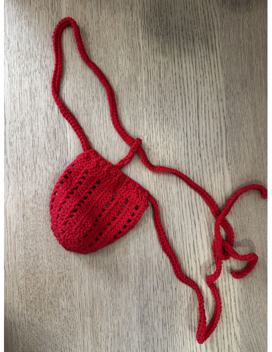 Plexis Wear - Crochet String - Κόκκινο 2