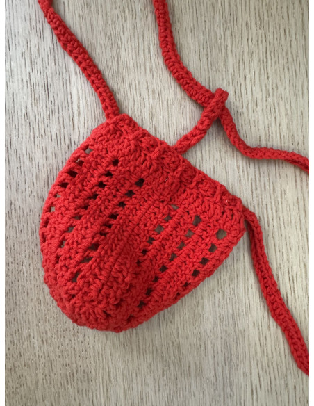 Plexis Wear - Crochet String - Κόκκινο