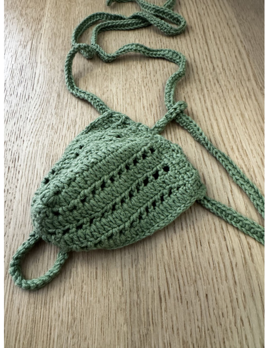 Plexis Wear - Crochet String - Ανοιχτό Πράσινο