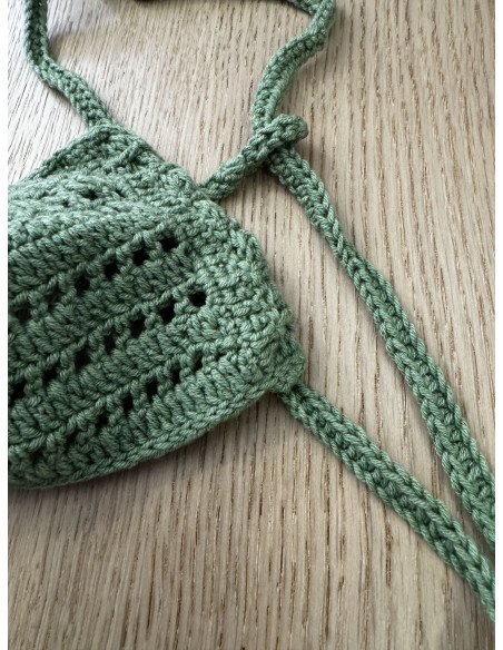 Plexis Wear - Crochet String - Ανοιχτό Πράσινο