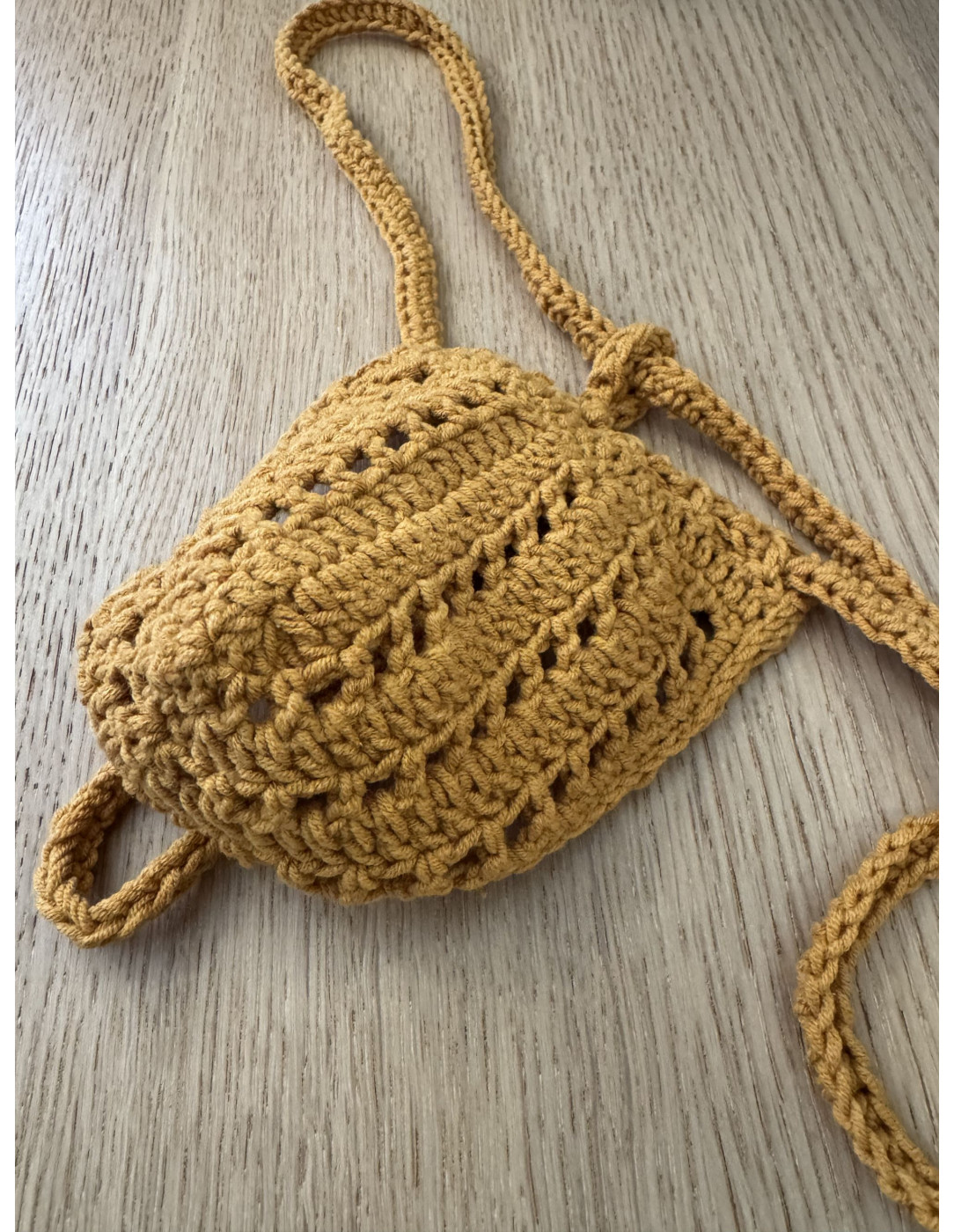 Plexis Wear - Crochet String - Μουσταρδί