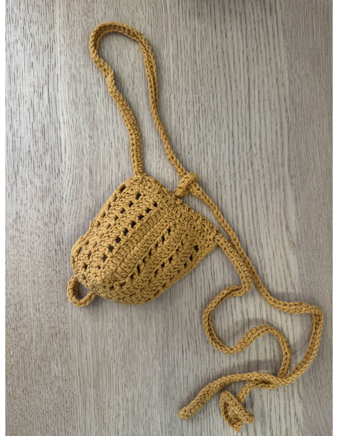Plexis Wear - Crochet String - Μουσταρδί
