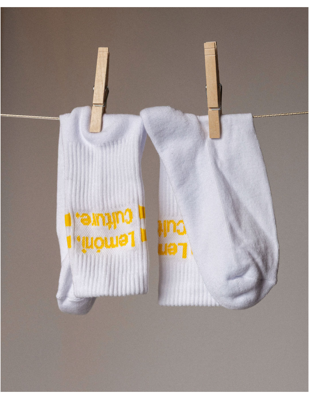 Lemoni Culture - The Two-Stripe Culture Socks -...