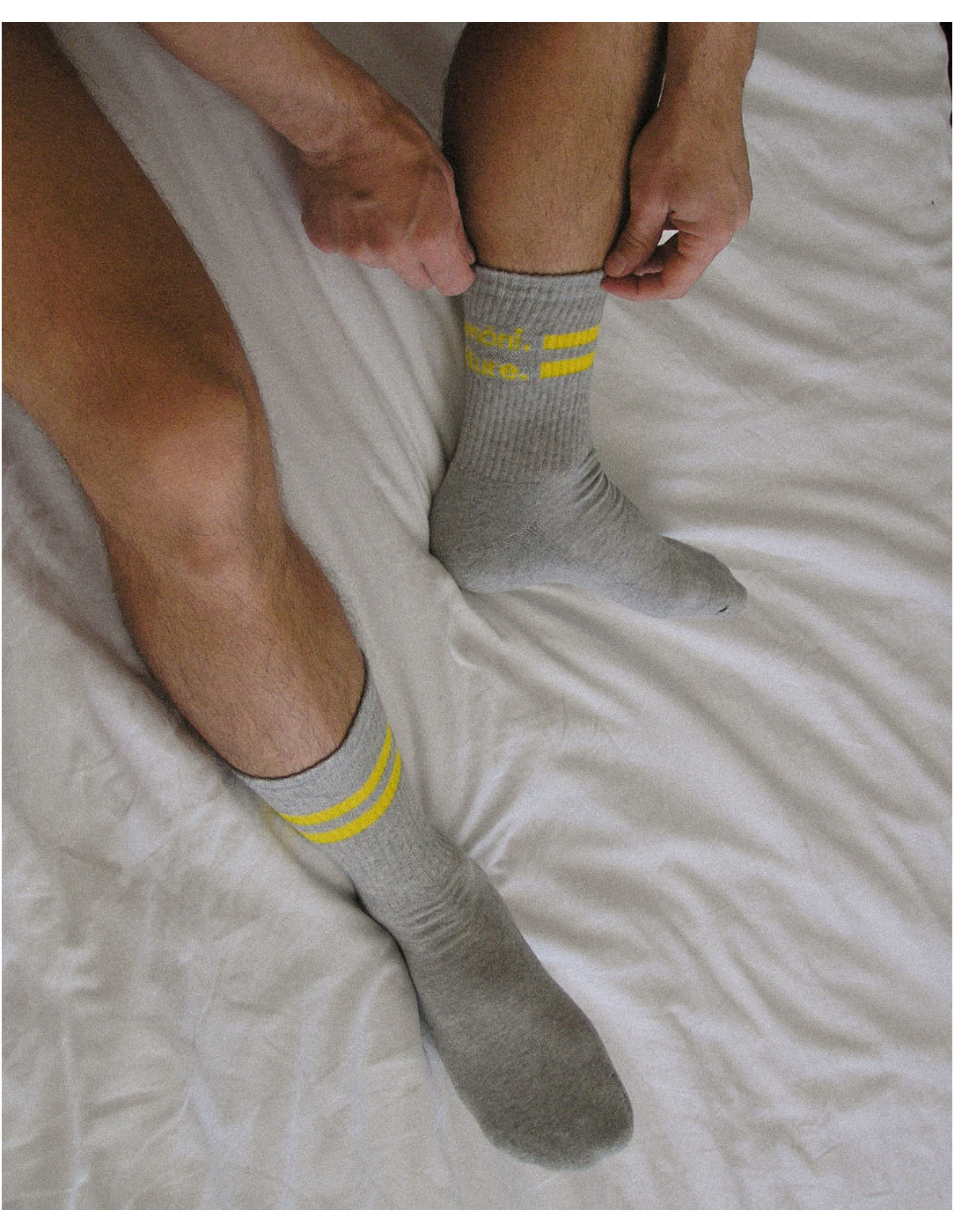 Lemoni Culture - The Two-Stripe Culture Socks -...