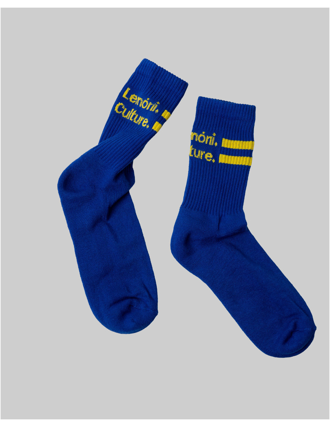 Lemoni Culture - The Two-Stripe Culture Socks -...