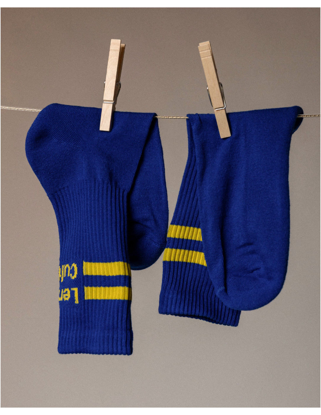 Lemoni Culture - The Two-Stripe Culture Socks -...