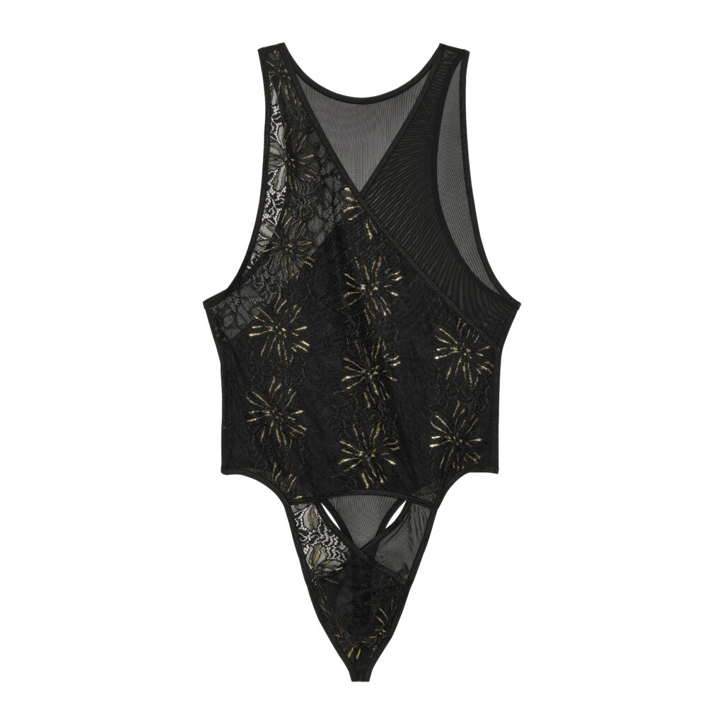 WOH underwear Pure Seduction Body String black gold